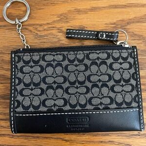 Coach Card and ID holder black New